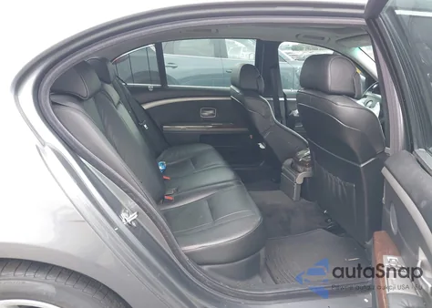 2006 BMW 750Li из США, поврежденный, VIN WBAHN83516DT62931